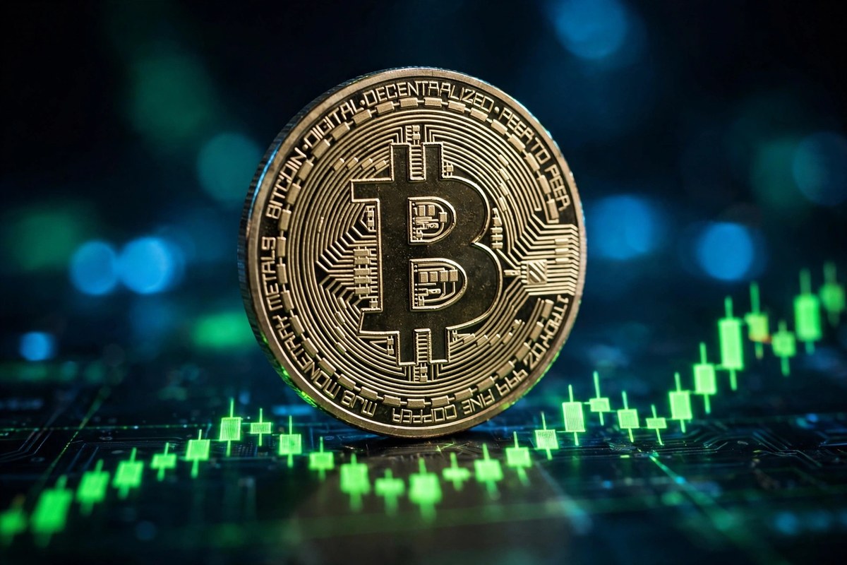 Bitcoin price chart — BTC has climbed toward $85,000 as de-escalation hopes build