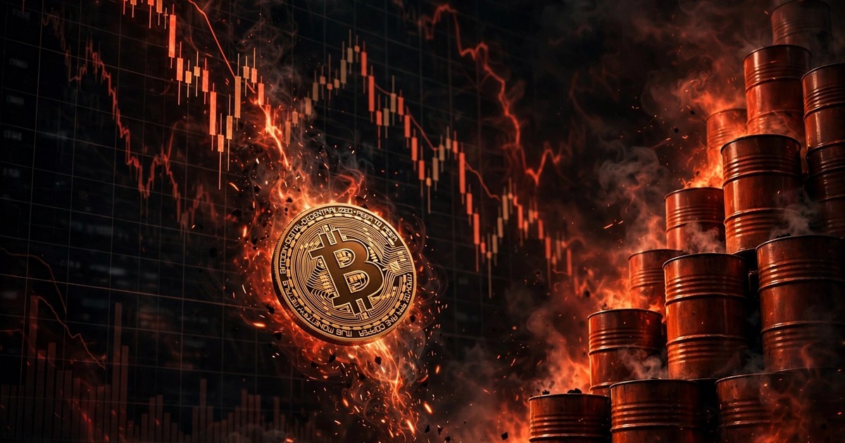 Why Did Bitcoin Drop Today? China Market Crash, $110 Oil and the $82,500 Test Explained
