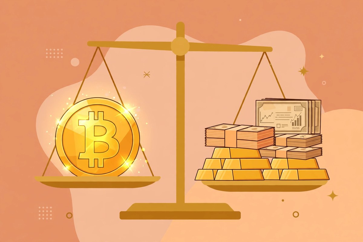 Balancing Bitcoin against traditional assets in an investment portfolio