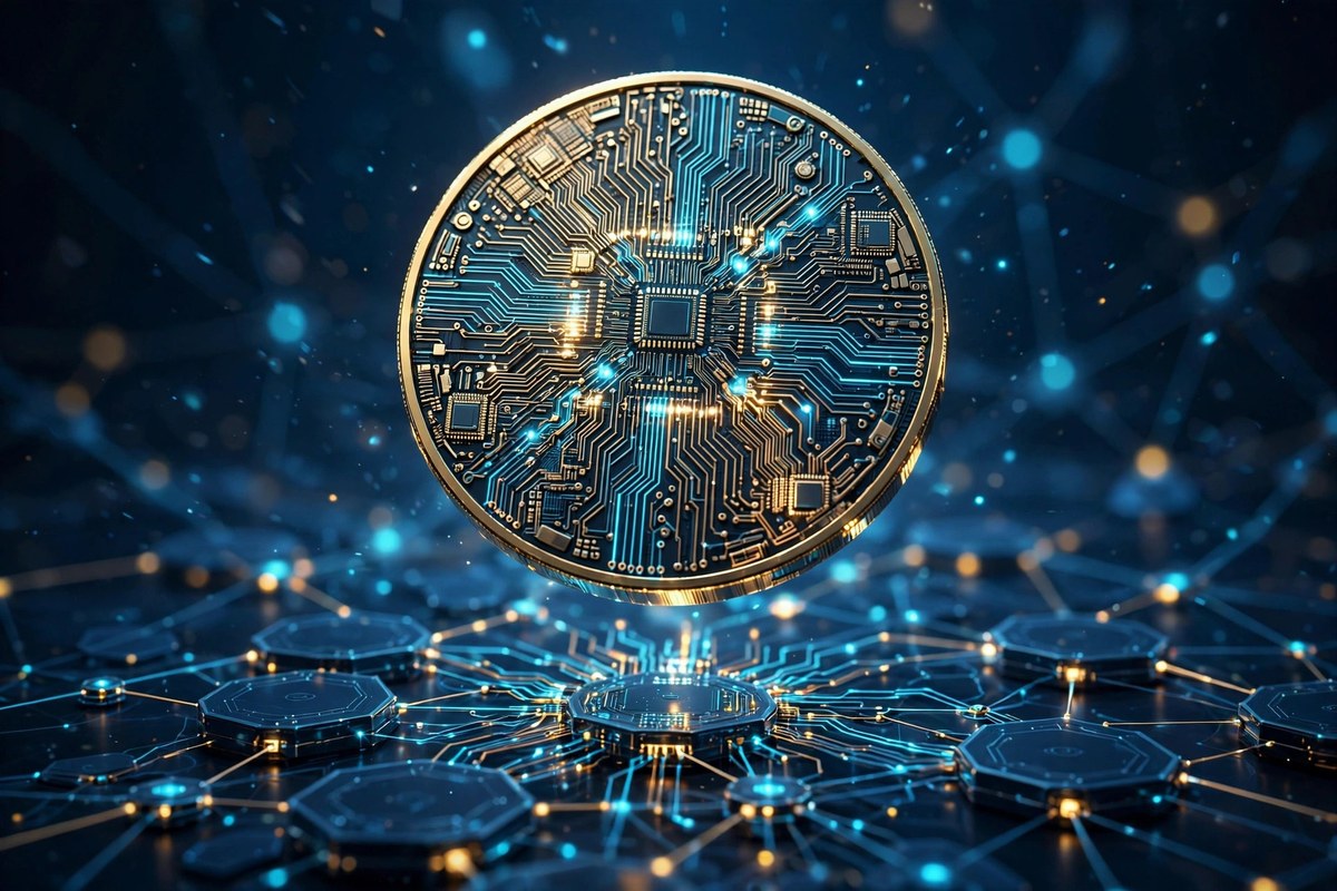 Digital dollar stablecoin token over a blockchain network