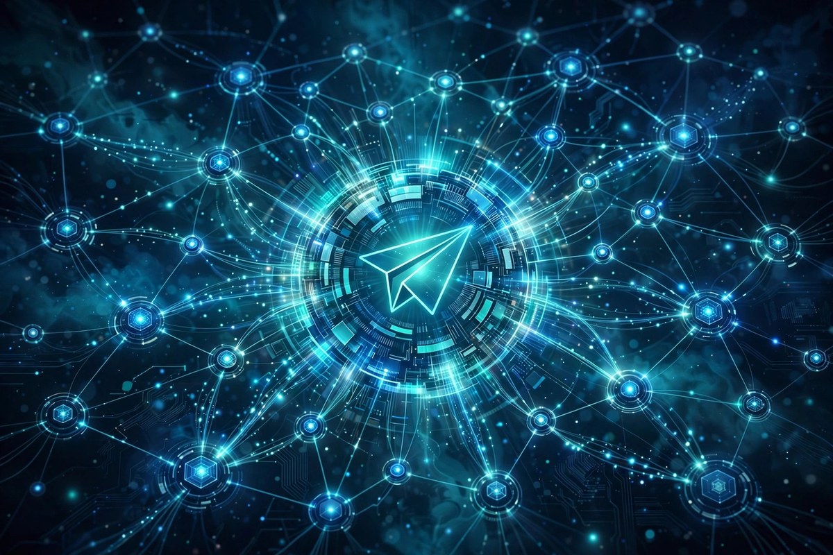 Telegram validator network illustration