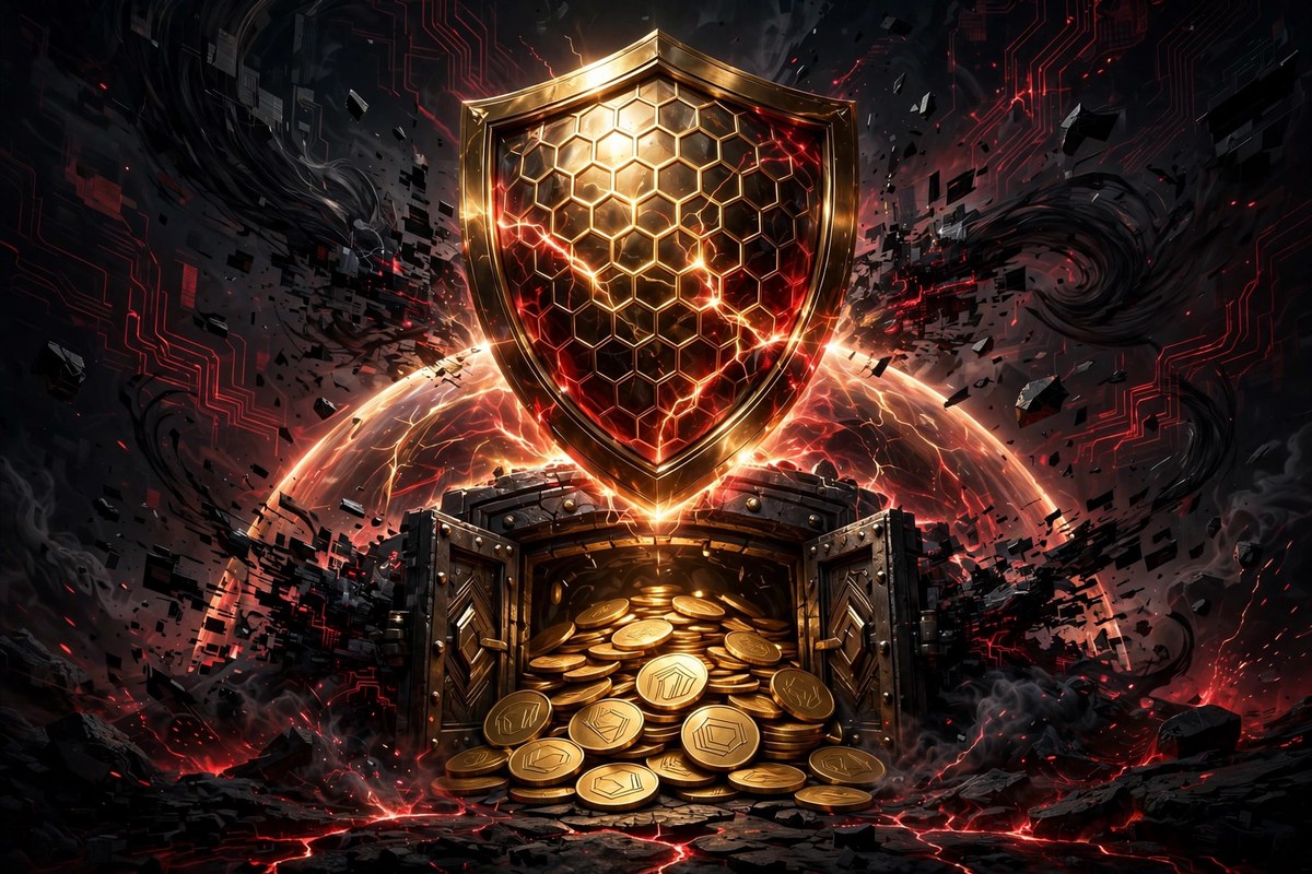 DeFi risk and security shield