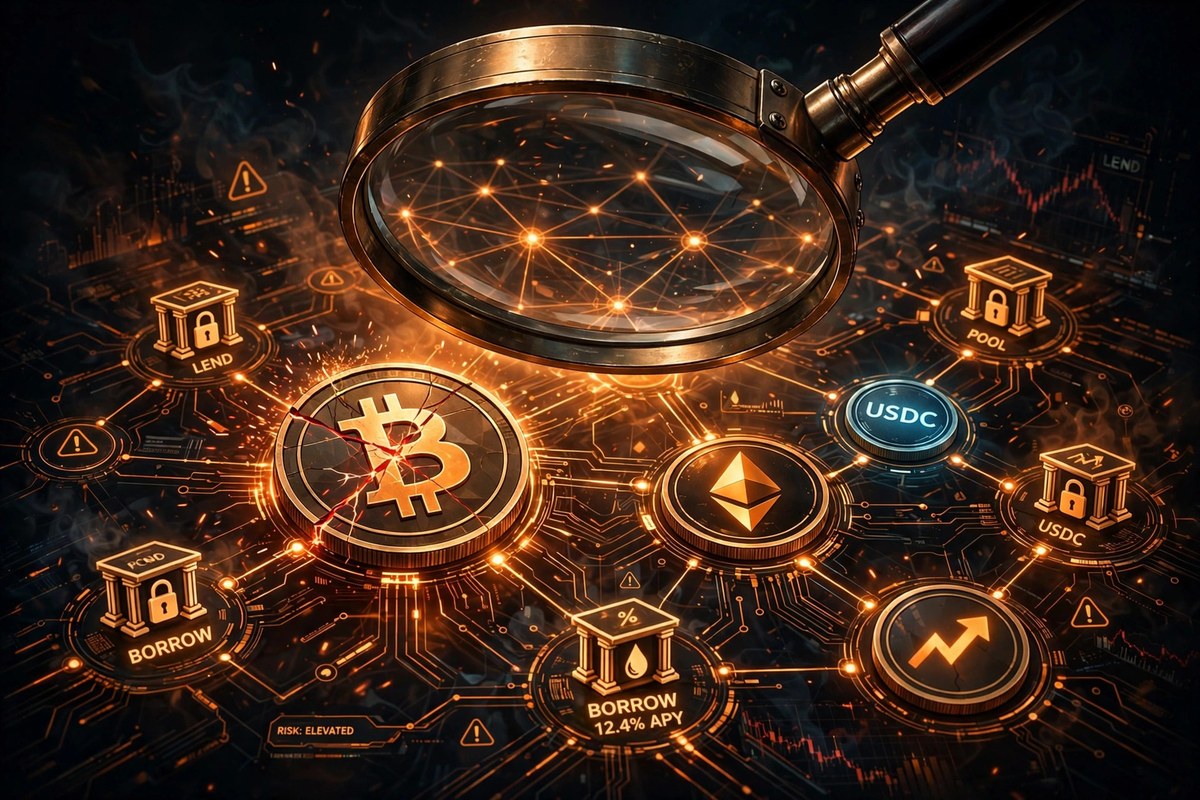Risk assessment: systemic risk warnings for crypto lending vaults
