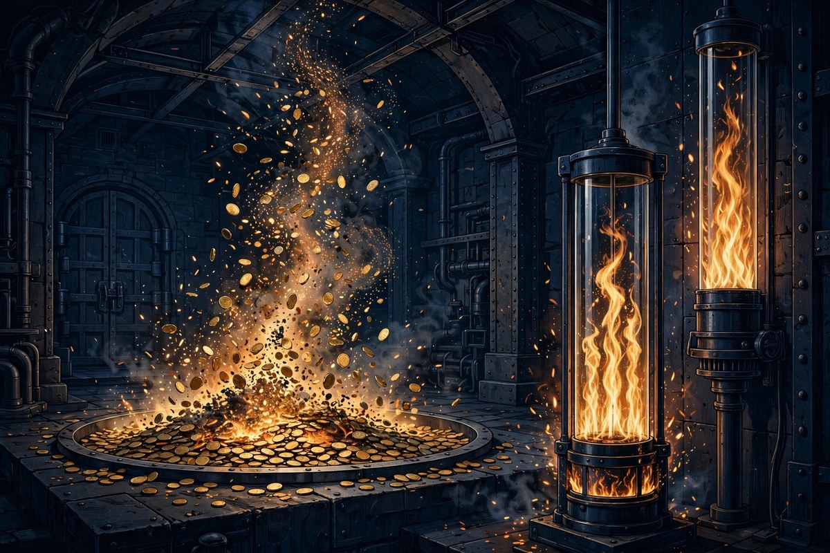 BNB Auto-Burn: coins burning as supply contracts on BNB Chain