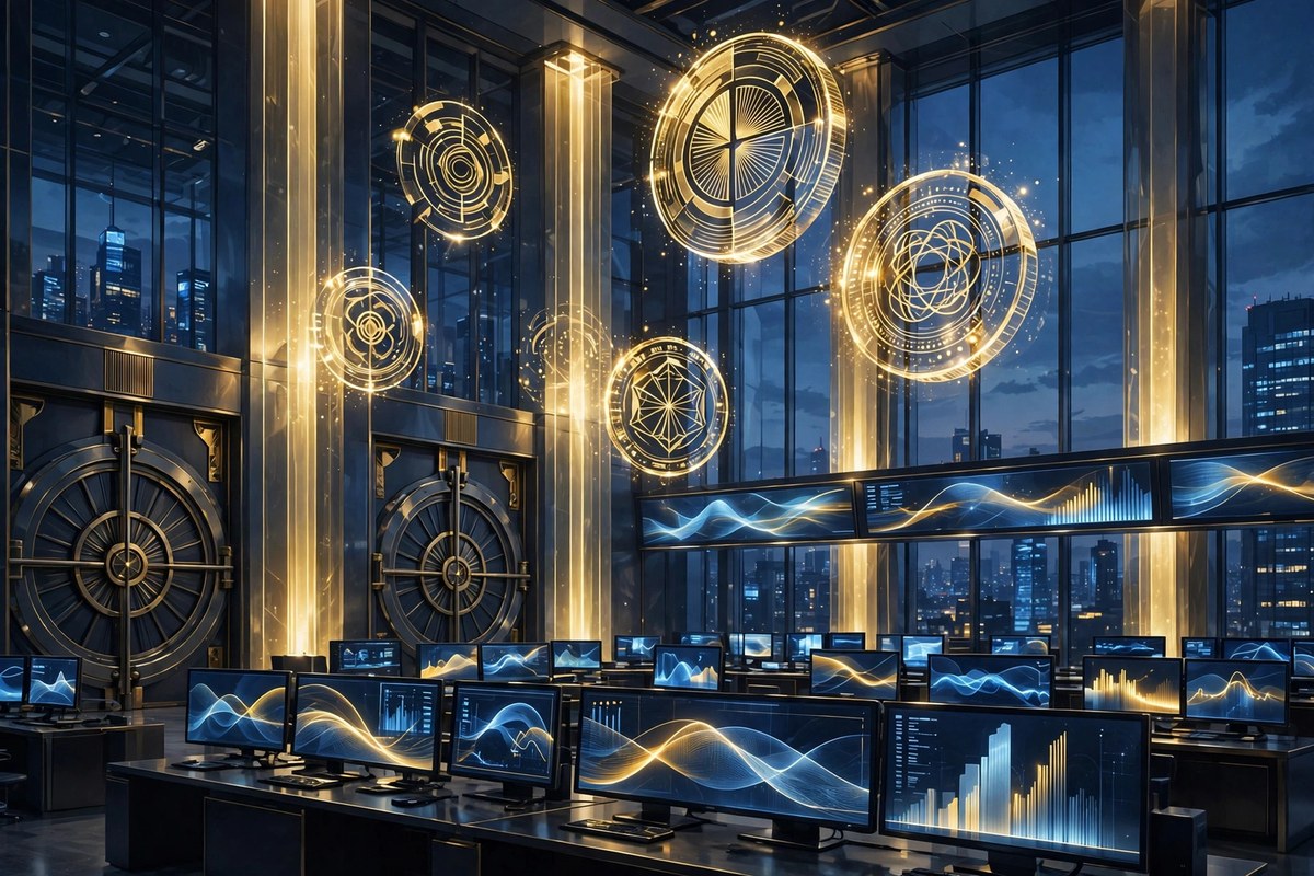 Institutional investment in BNB: ETF demand concept on a trading floor