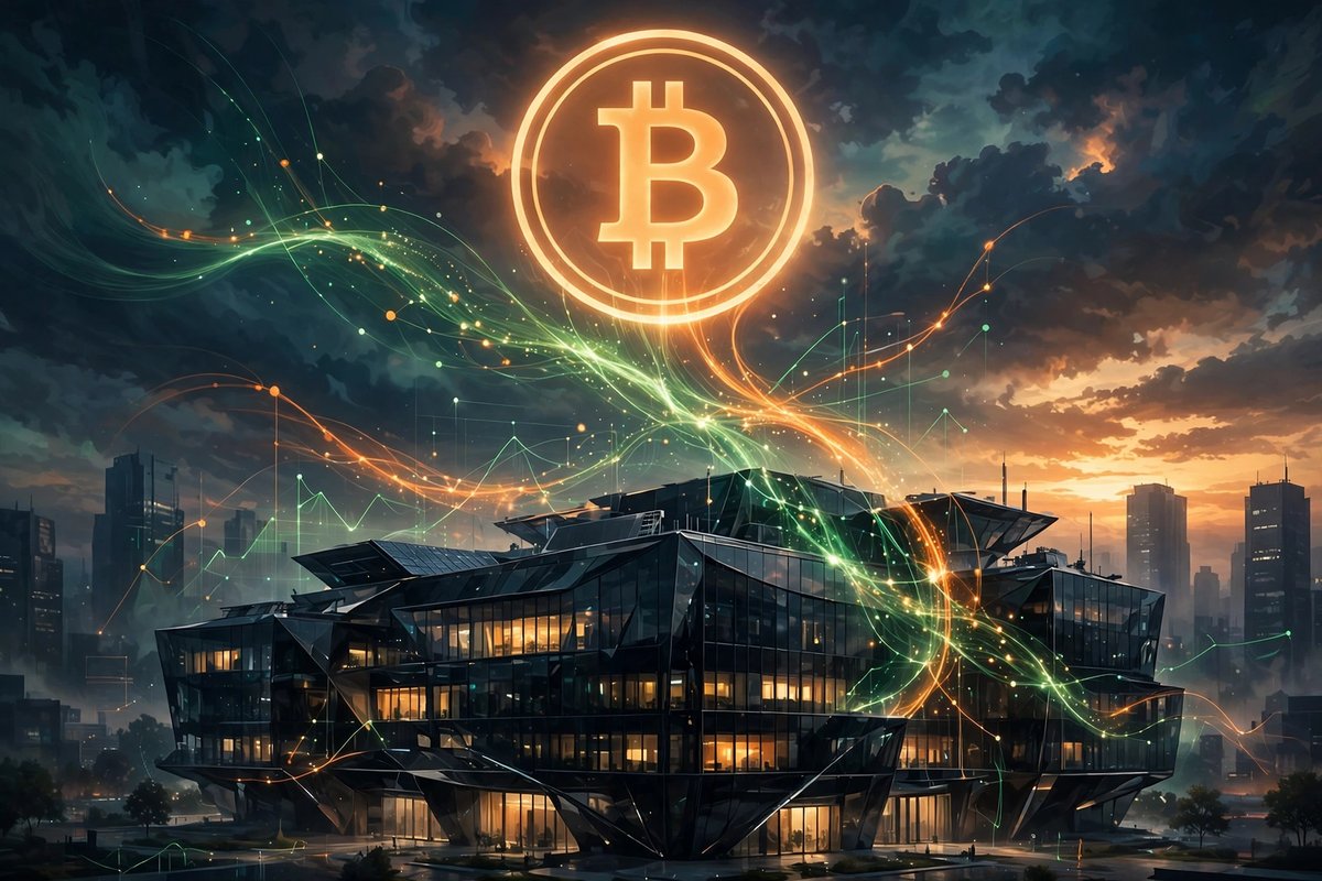Federal Reserve meeting and Bitcoin price illustration