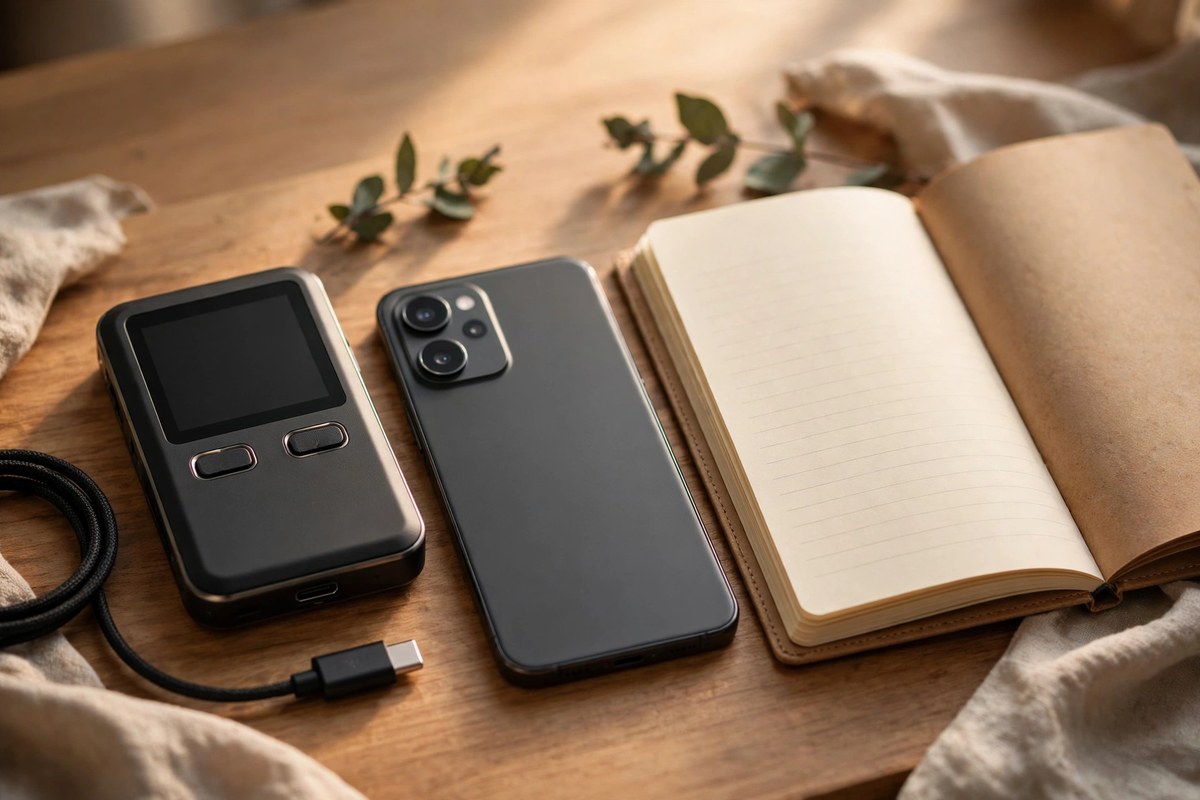 Hardware wallet and smartphone for secure crypto storage